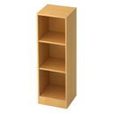 Offenes Regal SIGNA B 6050 in Buche-Optik mit drei Regalböden von hjh OFFICE PRO