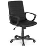 Schwarzer Homeoffice-Bürostuhl STAR-TEC CL300 mit Stoffbezug, Armlehnen und Rollenfußkreuz von MyBuero