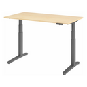XBHM 14 GG | 140x80 | Schreibtisch elektrisch höhenverstellbar - buerostuhl24