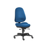 Profi-Bürostuhl ZERO 10 mit royalblauem Stoffbezug und schwarzem Fußkreuz von Sitwell Steifensand